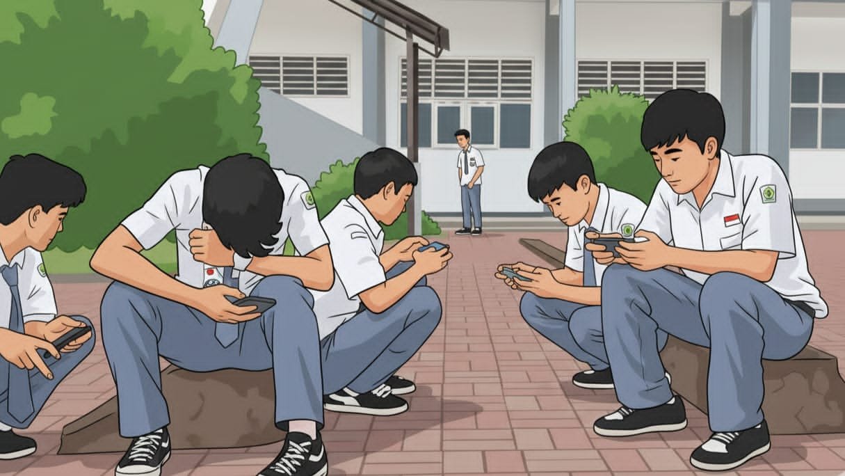 Banten Uji Coba Sekolah Tanpa Gadget Selama 3 Bulan