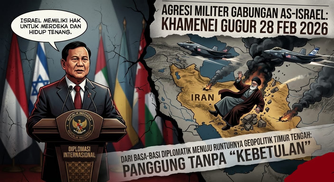 EDITORIAL: ​Blunder “Hak Merdeka” dan Domino Eskalasi di Timur Tengah