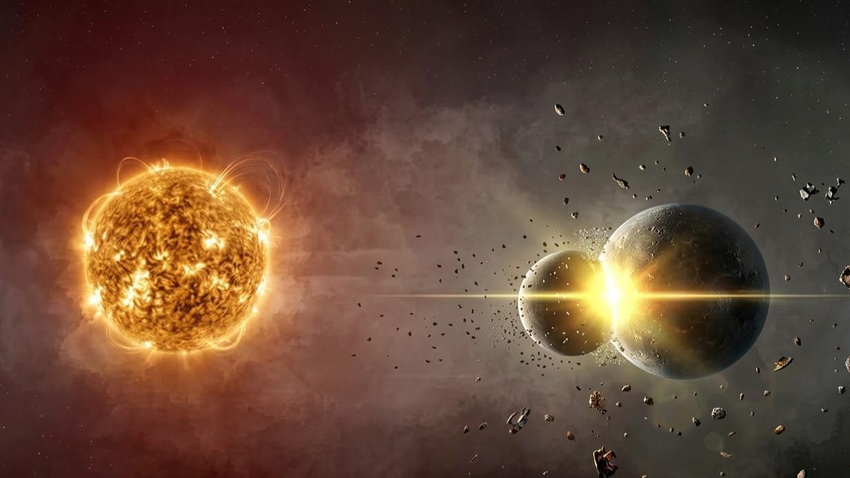 Tabrakan Planet Raksasa Terdeteksi 11.000 Tahun Cahaya dari Bumi