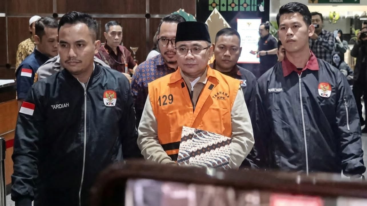 KPK Resmi Alihkan Penahanan Yaqut Cholil Qoumas ke Rutan