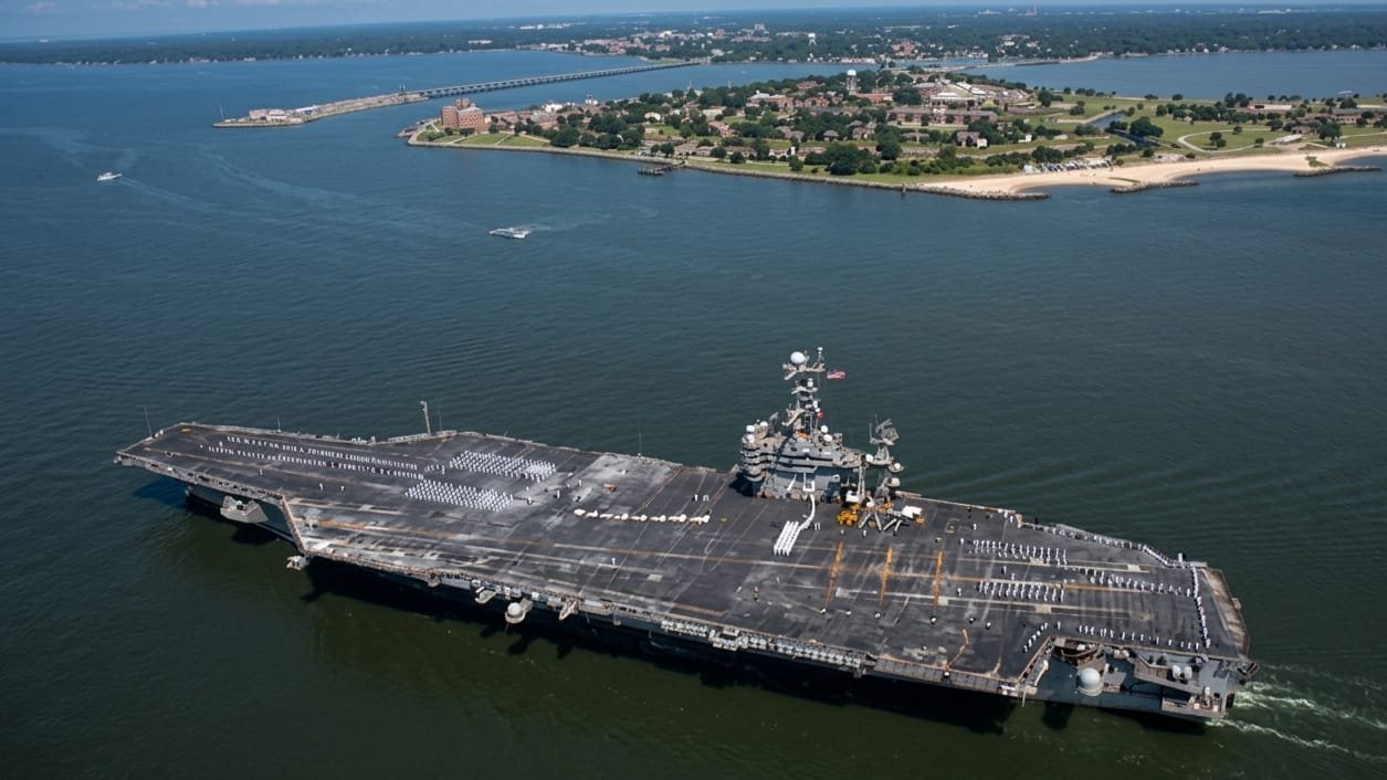 AS Kirim Kapal Induk Ketiga ke Timur Tengah